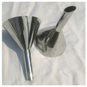 Stainless Steel Silver Funnel