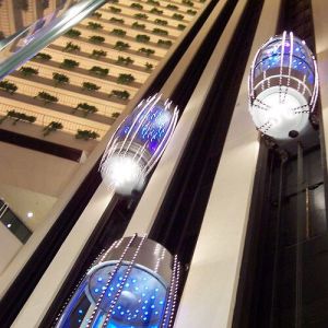 glass elevators