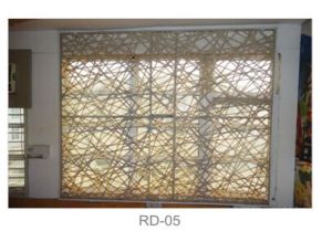 Brown Rattan Divider