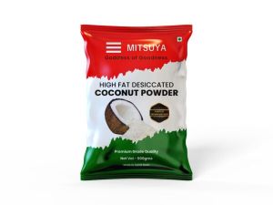 high fat desiccated coconut powder