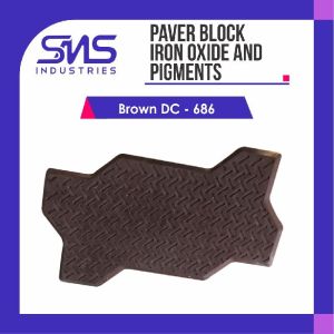 Brown DC-686 Paver Block Iron Oxide Pigment