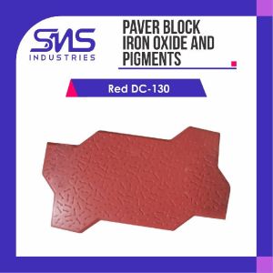 Red DC-130 Paver Block Iron Oxide Pigment