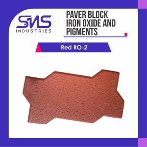 Red RO-2 Paver Block Iron Oxide Pigment