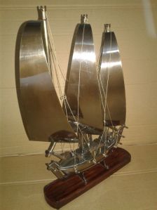 Iron Decorative Ship