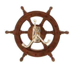 Wooden Ship Wheel