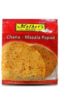 channa masala papad