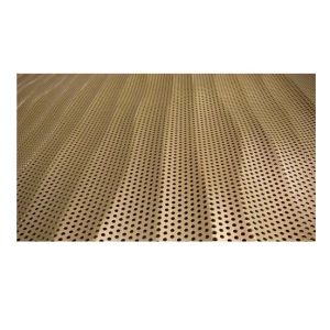 Brass perforated sheet