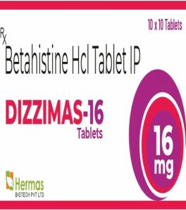 Dizzimas 16mg Tablets