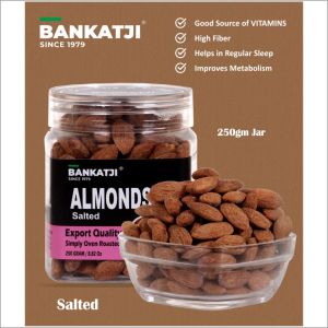 salted 250gm oven roasted almond