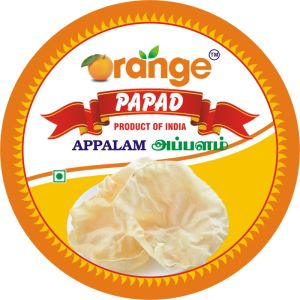 Orange Papad Appalam Manufacturer in Madurai