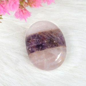 Mind Body Soul Palm Stone