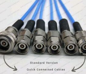 rf coaxial cables assemblies low pim high frequency testing cables