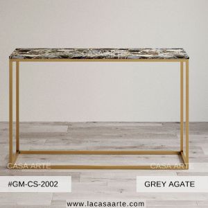 Grey Agate Console Table