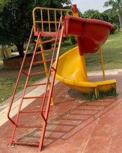 Playground Spiral Slide