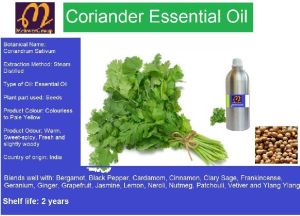 coriander oils