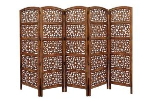5 Panel Wooden Partition