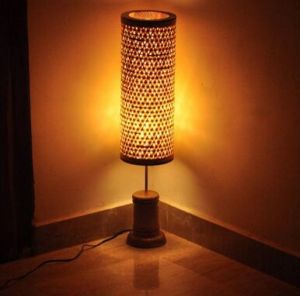 bamboo floor lamp