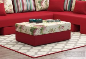 Fabric Pouffe