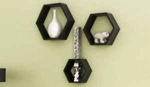 hexagonal Wall Shelf