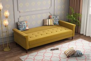 Hover Fabric Sofa Cum Bed