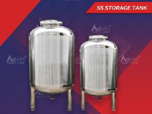 Hospital Dialysis SS Storage Tank 1000L, Storage Capacity: 500 - 1000 L