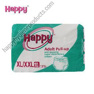 Happy Adult Disposable Pull-Up Diaper-10Pcs