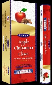 Satya Apple Cinnamon Clove Incense Sticks