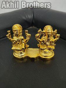2.5 Inch Brass Laxmi Ganesh Ji Statue