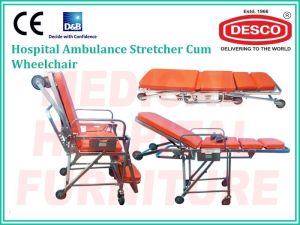 AMBULANCE STRETCHER CUM WHEELCHAIRS