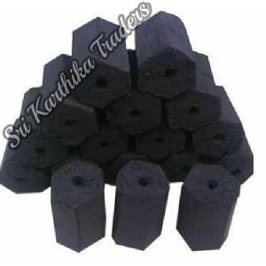 Hexagonal Charcoal Briquettes
