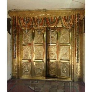 Temple Brass Door