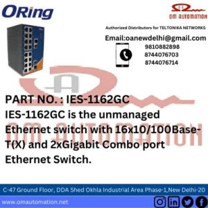 ORING IES-1162GC Industrial 18-port unmanaged Ethernet switch