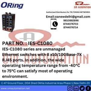 ORING IES-C1080 Industrial 8-port unmanaged Ethernet switch series