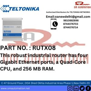 TELTONIKA RUTX08 GIGABIT EHTERNET INDUSTRIAL ROUTER
