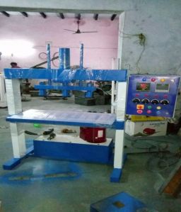 Single Cylinder Double Die Paper Plate Making Machine