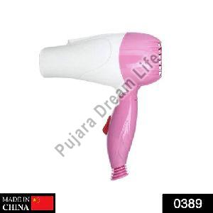 Folding Hair Dryer with 2 Speed Control