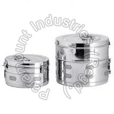 Stainless Steel Surgical Dressing Drum