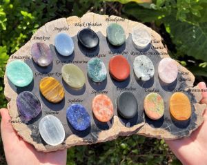 Agate Crystal Pocket Stone