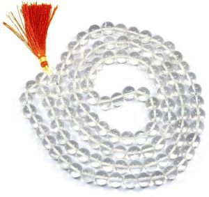 Clear Quartz Japa Mala