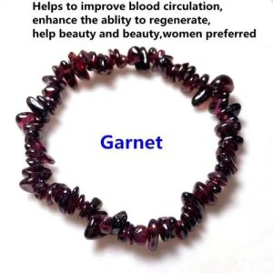 Garnet Chips Bracelet