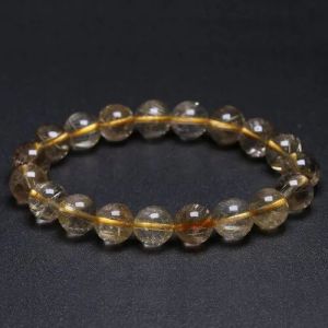 Golden Rutile Gemstone Bracelet