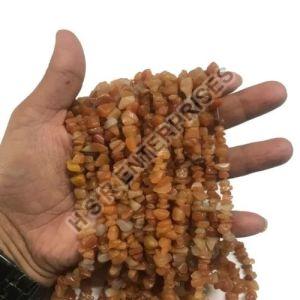 Red Carnelian Chips Strand