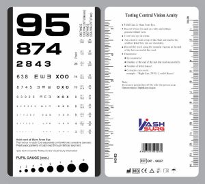 Rosenbaum Pocket Eye Vision Chart