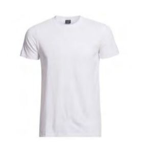 White Cotton T Shirt