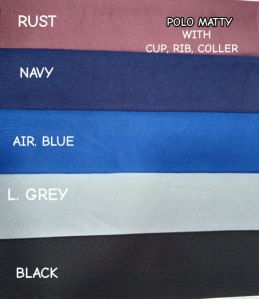 Polyester Polo T Shirt Fabric