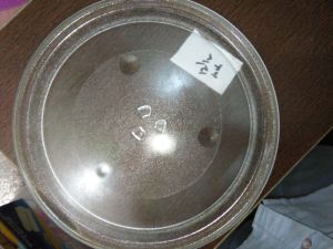 MICROWAVE GLASS PLATE 12.5 inch at rs 160
