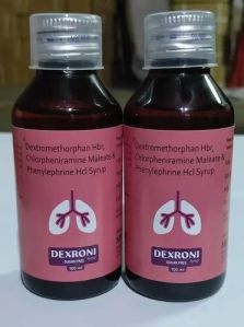 Dextromethorphan cough syrup