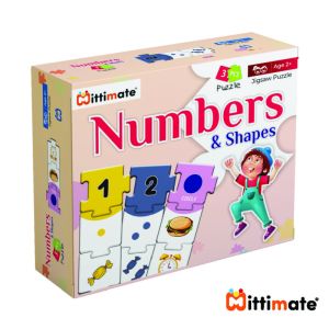 Number & Shapes Jigsaw Puzzle Fun & Learning Games for kids