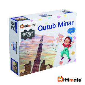 Qutub Minar Jigsaw Puzzle Fun & Learning Games for kids