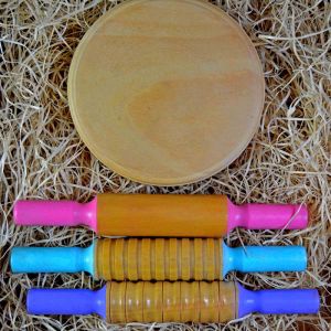 wooden rolling pin toy